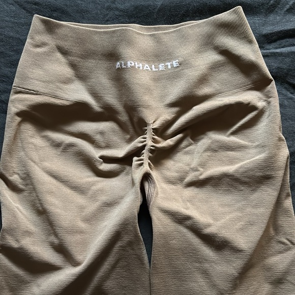 Alphalete Amplify Seamless Shorts - Brown - Picture 2 of 2